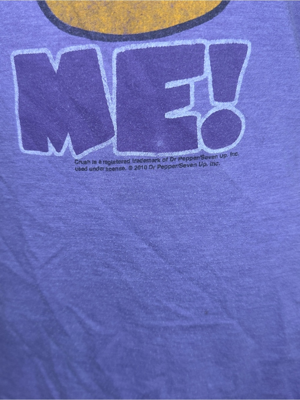Y2K Have a Crush On Me! Purple Graphic Tee - Picture 8 of 9
